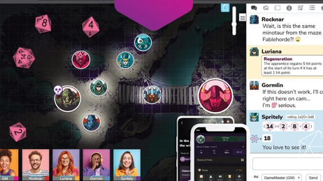 ROLLESPIL - DUNGEONS & DRAGONS (online alle skoler) - Klik for at tilmelde dig